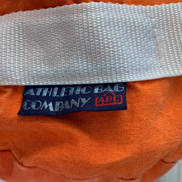 Vintage Clemson Athletic Bag;Durable Canvas Material w/Zipper Opening &2 Handles - Picture 3 of 8